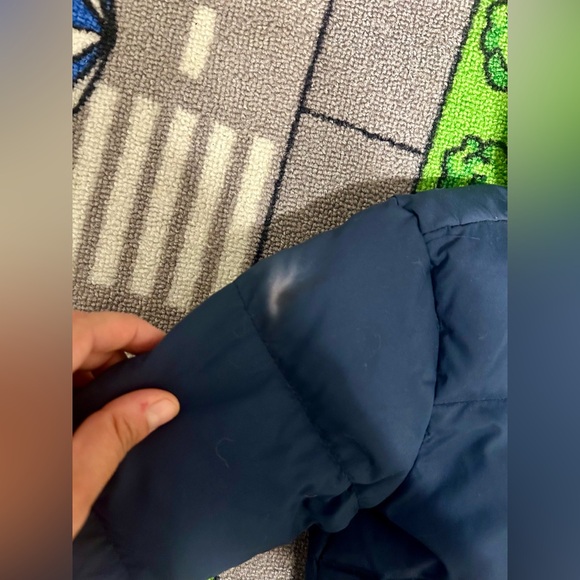 Ralph Lauren Dark Blue and Vibrant Orange Snowsuit - Picture 3 of 6